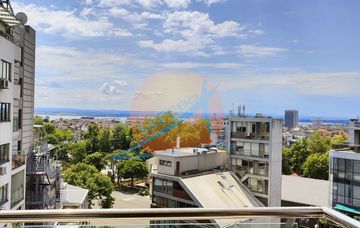 Luxusní západ slunce u moře Burgas, Mořská zahrada, luxusní apartmán pro krátkodobý pobyt