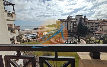 Лозенец, Оазис Бийч Клуб, тристаен обзаведен с гледка море в Oasis Beach Club, Lozenets