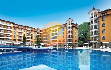 Слънчев бряг, обзаведен двустаен на партер в Роял Сън (Royal Sun)